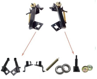 中聯環衛車5080XE6擺臂噴水架總成 中聯環衛車5080XE6擺臂噴水架總成