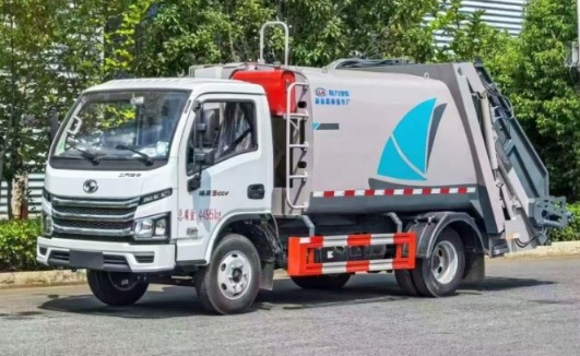 藍牌壓縮垃圾車_上汽躍進6.5方壓縮垃圾車 藍牌壓縮垃圾車_上汽躍進6.5方壓縮垃圾車